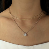 Gold Ball Chain Necklace