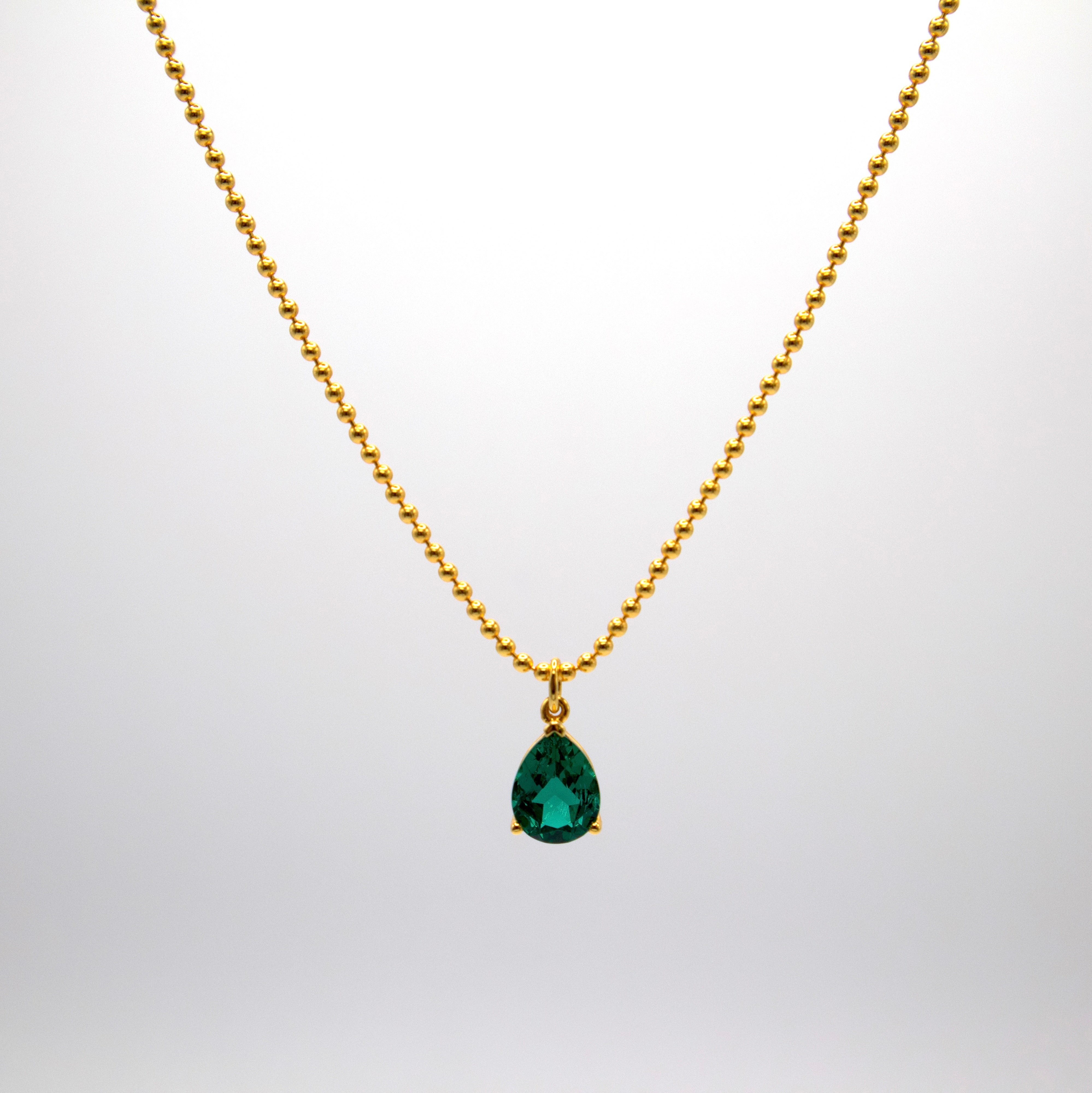 The Sage Emerald Pendant