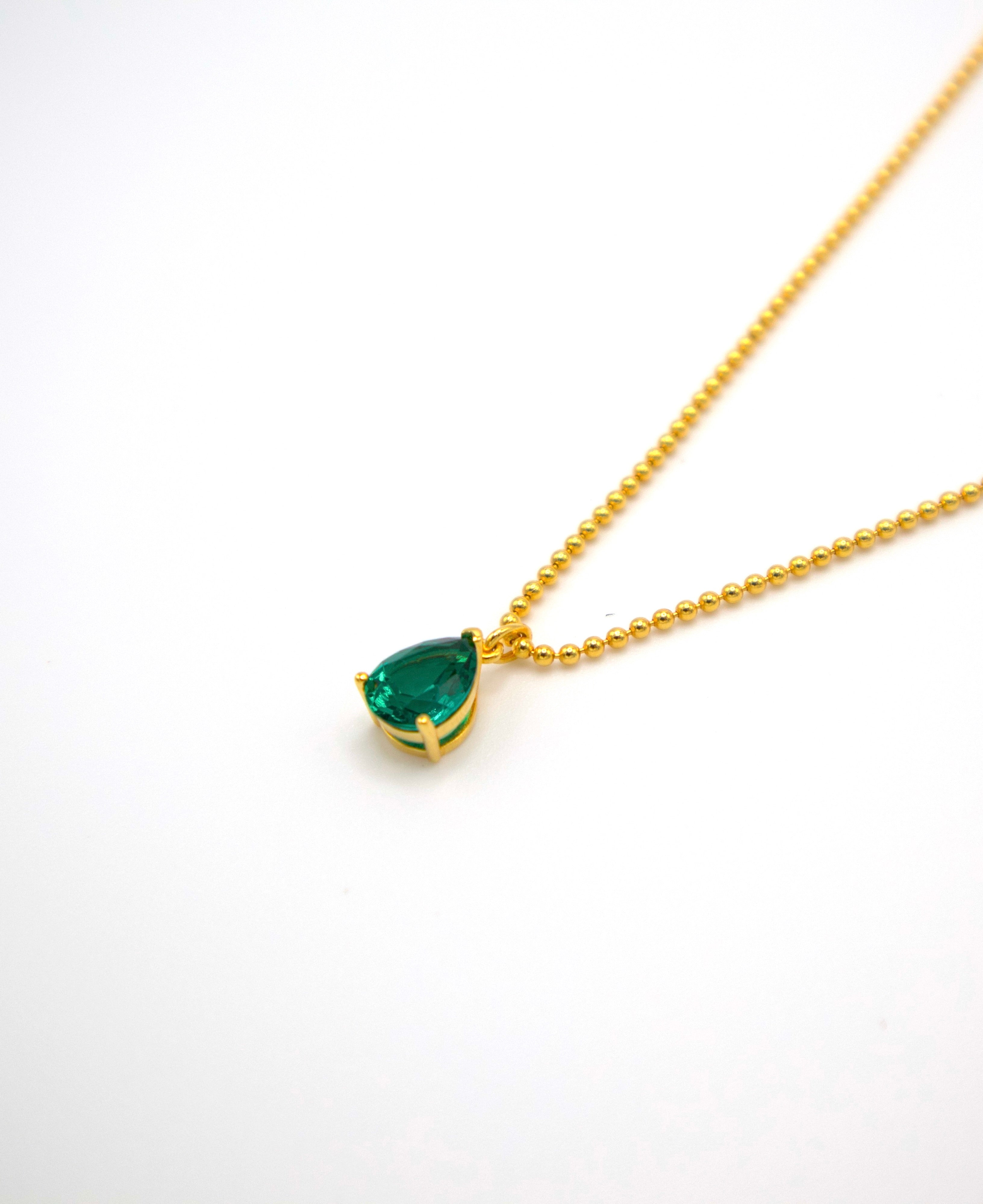 The Sage Emerald Pendant