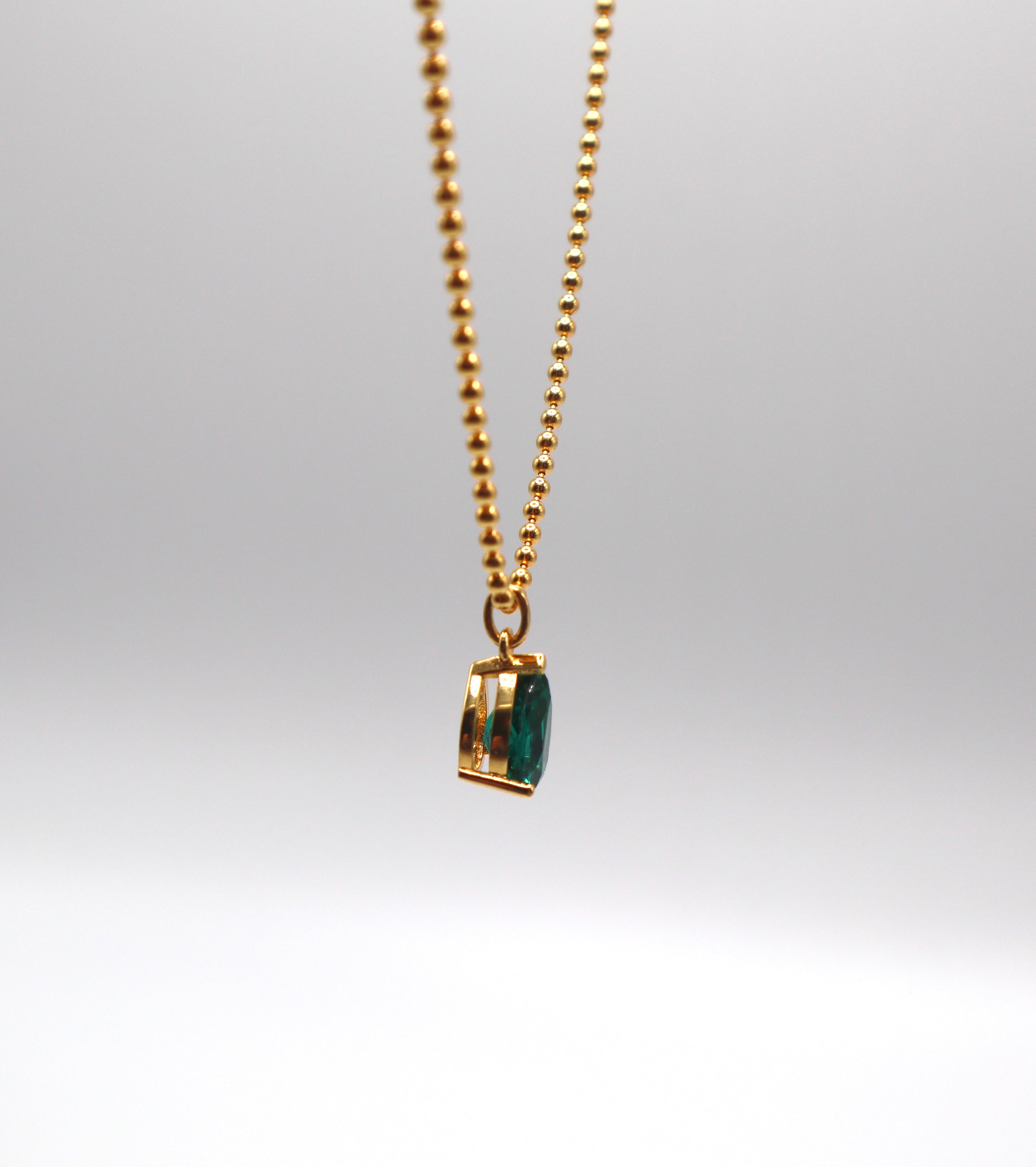 The Sage Emerald Pendant