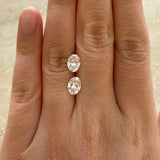 2.36 ct Paired Oval Lab Grown Diamonds