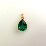 The Sage Emerald Pendant Necklace