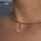 Isla Seashell Diamond Pendant