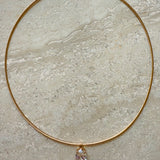 Mojo Signature Choker Necklace with Diamond Pendant