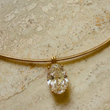 Mojo Signature Choker Necklace with Diamond Pendant