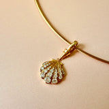 Isla Seashell Diamond Pendant