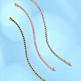 The Bezel Set Tennis Bracelet